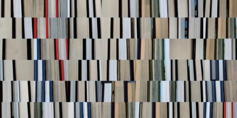 WWWORD. Seen: Artist Simo Neri photographs books on scarves that become art themselves.