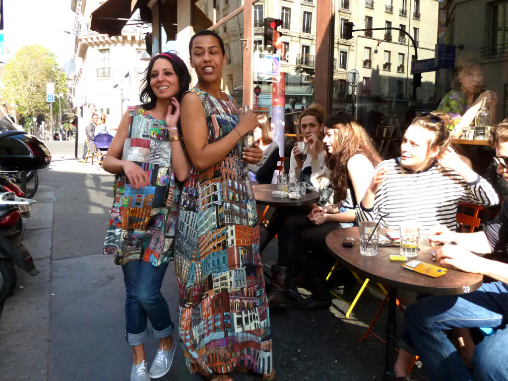 Wearing Cities at Café Léa