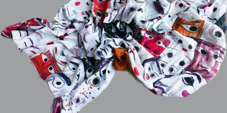 Masks in Red and White