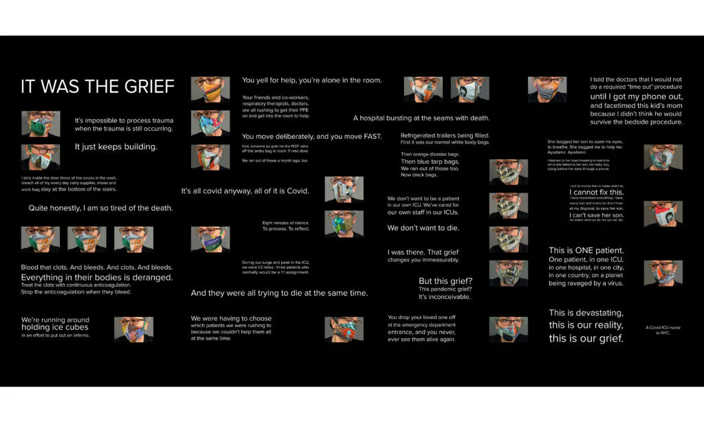 A pandemic art project: It Was The Grief
